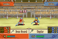 Screenshot of Arena combat